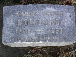 Aimee <I>Porter</I> Lombard 