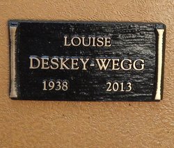 Louise <I>Trostel</I> Deskey-Wegg 