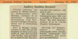 Audrey Smitha <I>St John</I> Stewart 