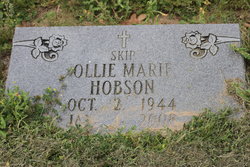 Ollie Marie “Skip” <I>Wilson</I> Hobson 