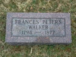 Frances “Frankey Jane” <I>Peters</I> Walker 