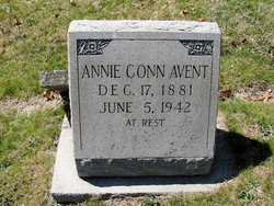 Annie Mary <I>Conn</I> Avent 
