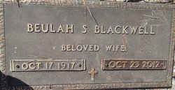 Beulah <I>Souther</I> Blackwell 