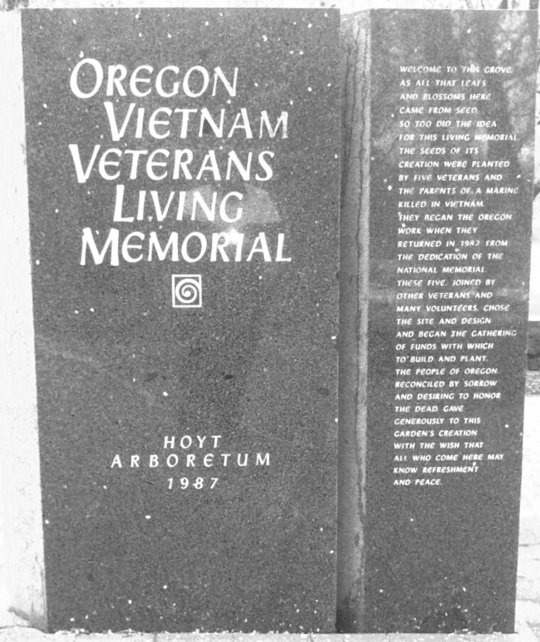 Oregon Vietnam Veterans Living Memorial