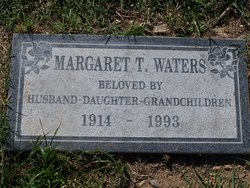 Margaret Thelma <I>Young</I> Waters 