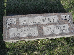 Edna Maye <I>Ashworth</I> Alloway 