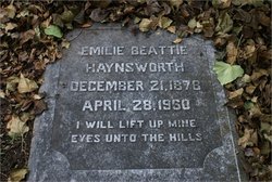 Emilie Edgeworth <I>Beattie</I> Haynsworth 