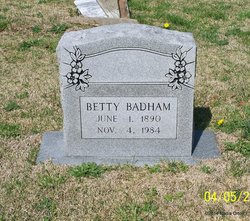 Betty Badham 