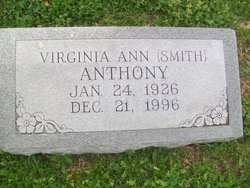 Virginia Ann <I>Smith</I> Anthony 