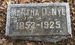 Martha D. <I>Colvin</I> Nye 
