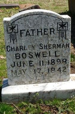 Charley Sherman Boswell 