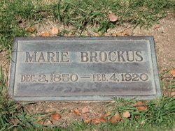 Marie <I>Hollis</I> Brockus 