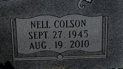 Nell <I>Colson</I> Benton 