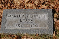 Martha Hellen <I>Bennett</I> Keagy 
