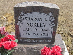 Sharon Lee <I>Corder</I> Ackley 
