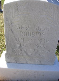 Gay Nell <I>Bush</I> Robbins 
