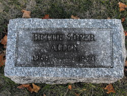 Bettie Soper <I>Allen</I> Allen 