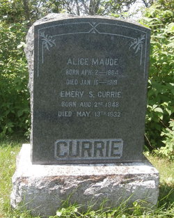 Alice Maude <I>Grant</I> Currie 