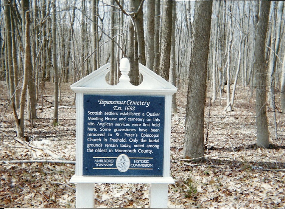 Topanemus Episcopal Burial Ground