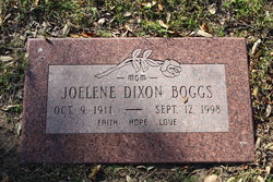Joelene <I>Dixon</I> Boggs 