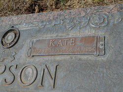 Kate <I>Abbott</I> Simpson 