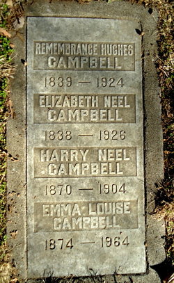 Elizabeth Neel <I>Hughes</I> Campbell 