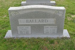 Mary Jane <I>Byrd</I> Ballard 
