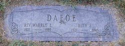 Rev Warren Elmer Dafoe 