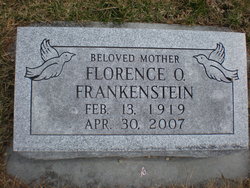 Florence O. <I>Calkins</I> Frankenstein 