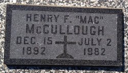 Henry F “Mac” McCullough 