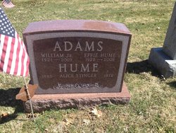 Effie H <I>Hume</I> Adams 