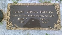 Lillian Virginia <I>Capps</I> Garrison 