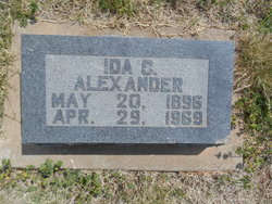 Ida Charlotte <I>Olson</I> Alexander 