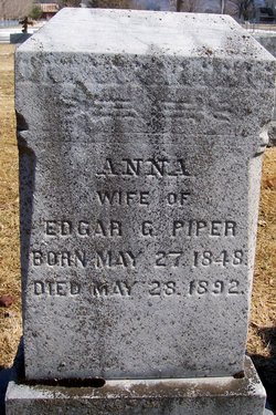 Anna E <I>Rose</I> Piper 