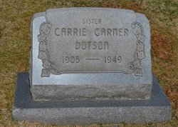 Carrie D. <I>Garner</I> Dotson 