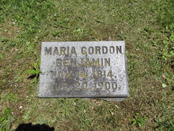 Maria <I>Gordon</I> Benjamin 