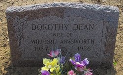 Dorothy Dean <I>Rutherford</I> Ainsworth 