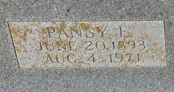 Pansy Evelyn <I>Snavely</I> Patton 