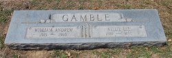 Willie Lee <I>Sadler</I> Gamble 