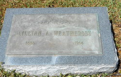 Lillian <I>Anderson</I> Weathersby 