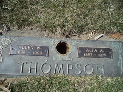 Alta Marie <I>Aten</I> Thompson 