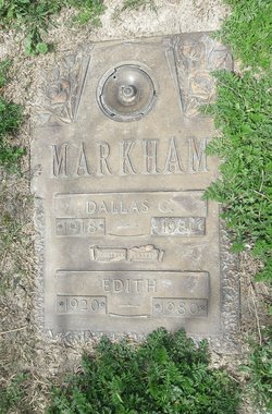 Edith <I>Burks</I> Markham 