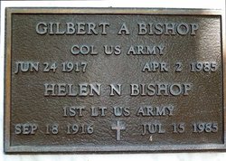 1LT Helen <I>Nelson</I> Bishop 