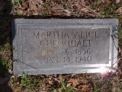 Martha Alice <I>James</I> Chennault 