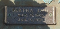 Bertha Jane <I>Hockman</I> Sheets 