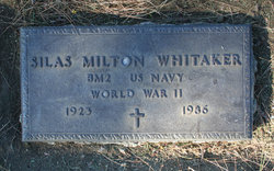 Silas Milton Whitaker 