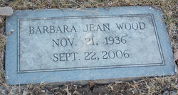 Barbara Jean <I>Riddle</I> Wood 