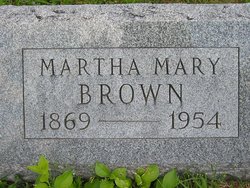 Martha Mary <I>Isles</I> Brown 