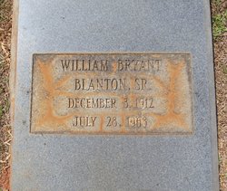 William Bryant Blanton Sr.