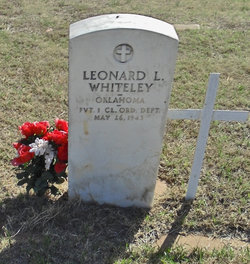 PFC Leonard L Whiteley 